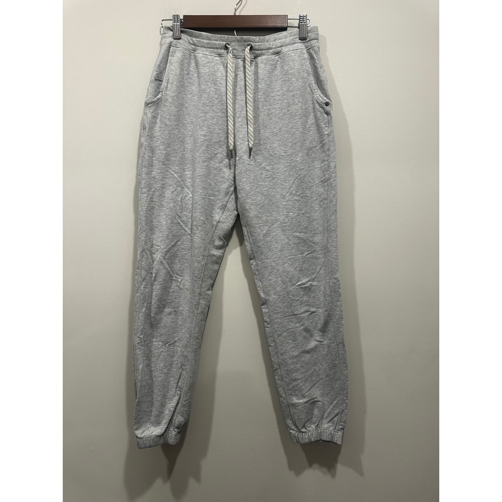 Vuori Performance Jogger Heather Gray Organic Cotton Sweatpants Womens S